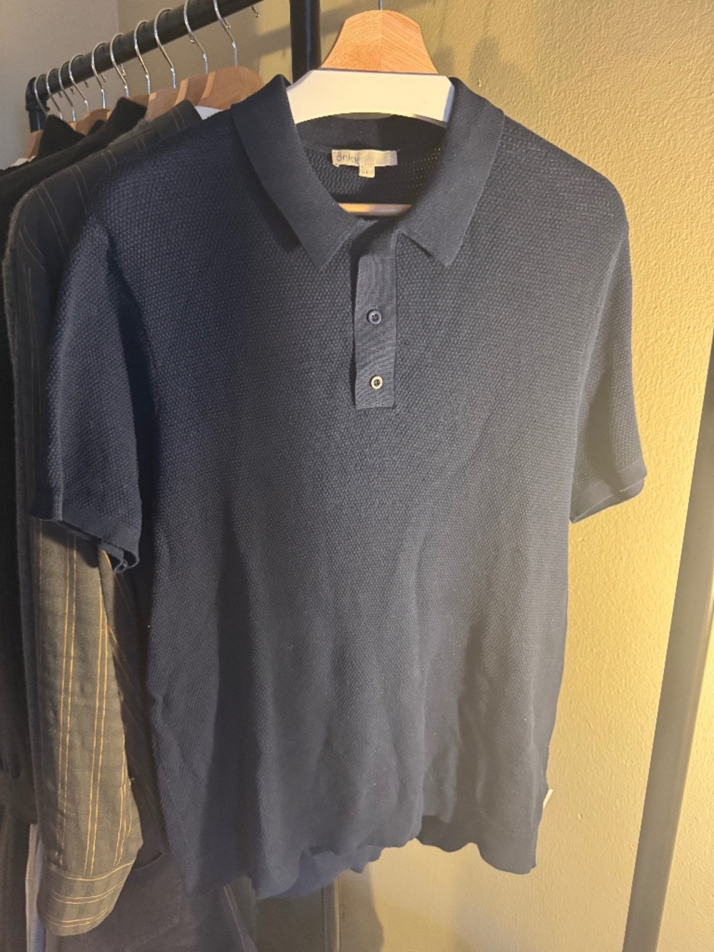 Onia Knit Polo L